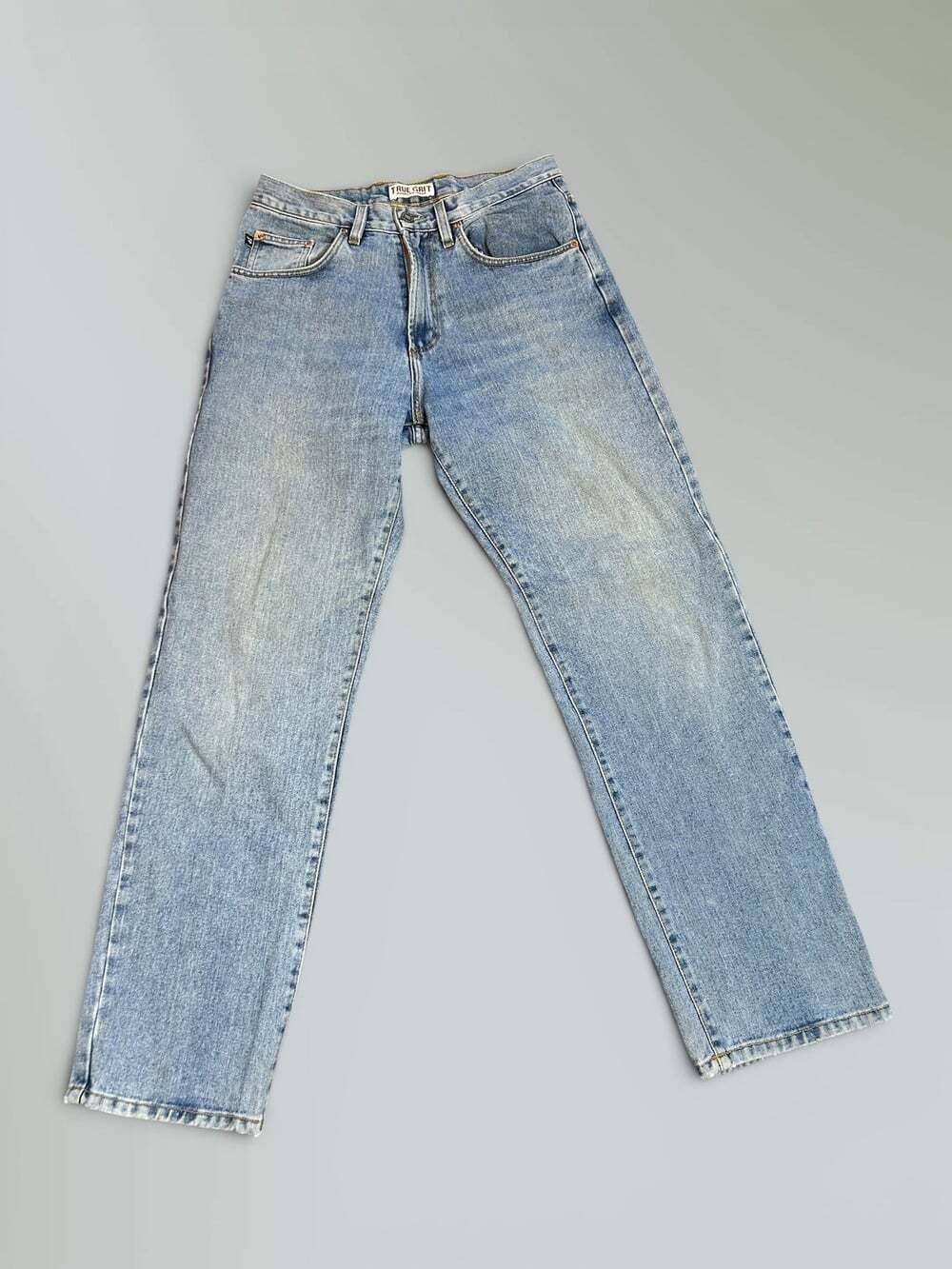 True Grit Men's Unisex Medium Wash Jeans Straight Leg Size 31
